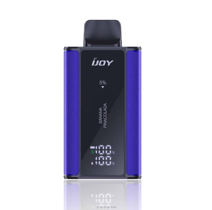 iJOY Bar Review - iJOY Bar Smart Vape 8000 zaciągnięć 8XFT18 brzoskwiniowo-cytrynowa