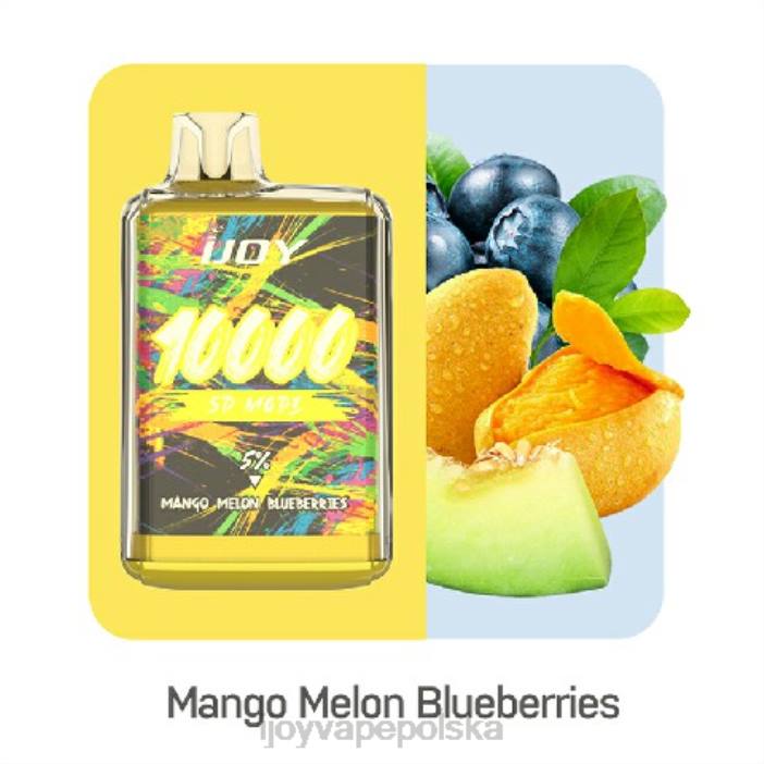 iJOY Vape Review - iJOY Bar SD10000 jednorazowe 8XFT166 mango, melon, jagody